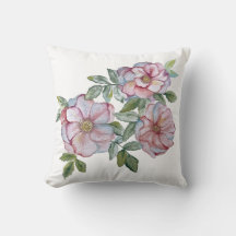 Mooie realistische waterverf rozen.