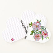 Mooie realistische waterverf rozen. notitieboek (Binnen)