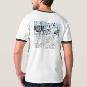 Mooie recordwinkelman t-shirt (Achterkant volledig)