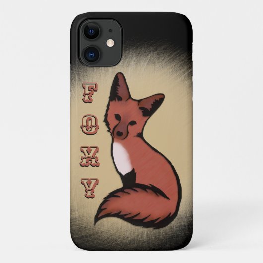 Mooie Red Foxy Fox Case-Mate iPhone Case (Achterkant)
