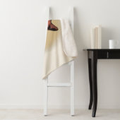 Mooie Red Foxy Fox Sherpa Deken (In situ)