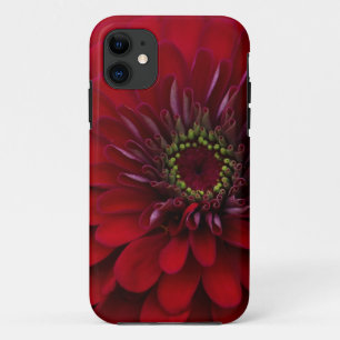 Mooie Red Garden Zinnia Flower Case-Mate iPhone Case