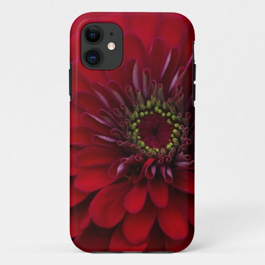 Mooie Red Garden Zinnia Flower Case-Mate iPhone Case (Achterkant)