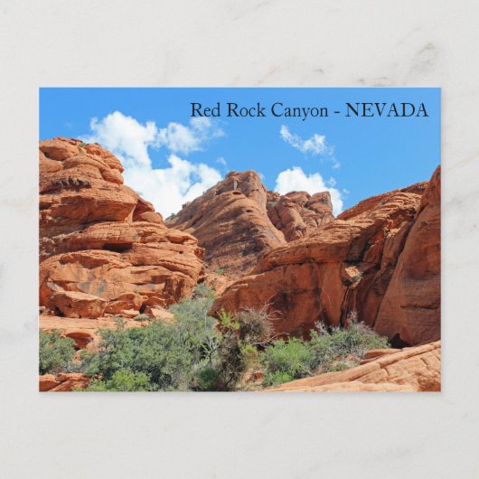 Mooie Red Rock Canyon Briefkaart! Briefkaart (Voorkant)
