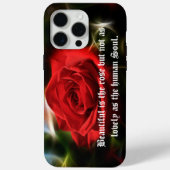 Mooie Red Rose iPhone / iPad case (Achterkant)