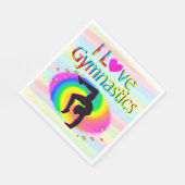 MOOIE REGENBOOG IK HOU VAN GYMNASTIEKSERTJES SERVET (Hoek)