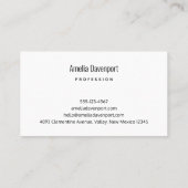 Mooie regenboog kleur Spletters Abstract Ontwerp Visitekaartje (Achterkant)