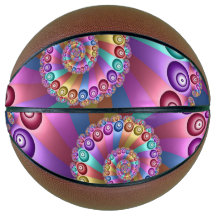 Mooie Regenboog Kleuren Abstracte Fractal Art