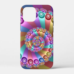 Mooie Regenboog Kleuren Abstracte Fractal Art Case-Mate iPhone Case