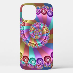 Mooie Regenboog Kleuren Abstracte Fractal Art Case-Mate iPhone Case