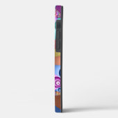 Mooie Regenboog Kleuren Abstracte Fractal Art Case-Mate iPhone Case (Achterkant / Links)