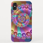 Mooie Regenboog Kleuren Abstracte Fractal Art Case-Mate iPhone Case (Achterkant)