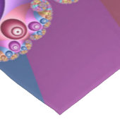 Mooie Regenboog Kleuren Abstracte Fractal Art Korte Tafelloper (Hoek)