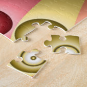 Mooie Regenboog Kleuren Abstracte Fractal Art Legpuzzel (Zijkant)