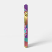 Mooie Regenboog Kleuren Abstracte Fractal Art Samsung Galaxy Hoesje (Linkerkant)