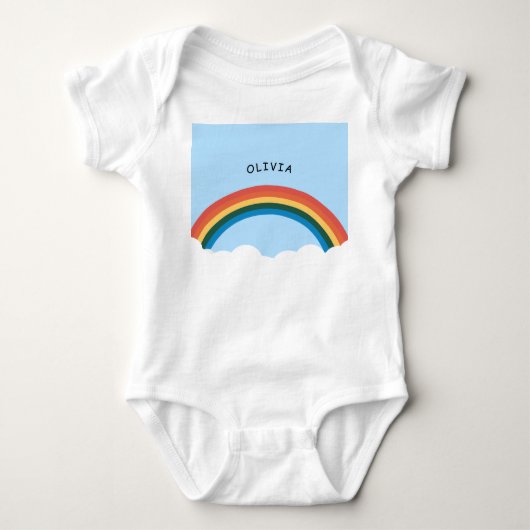 Mooie Regenboog Romper (Voorkant)