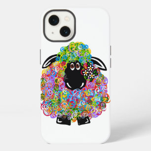 Mooie Regenboog Schapen Van De Familie iPhone 13 Hoesje