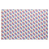 Mooie regenboogbladeren waterverf stof (Yard (91,4 cm))