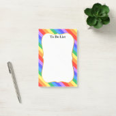 Mooie regenboogkleuren post-it® notes (Kantoor)