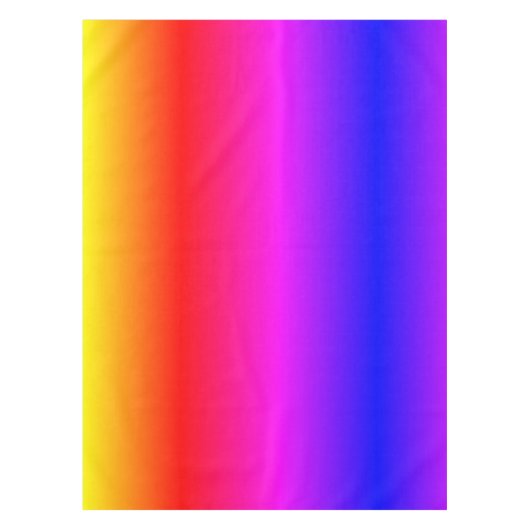 Mooie regenboogkleuren tafelkleed (Voorkant)