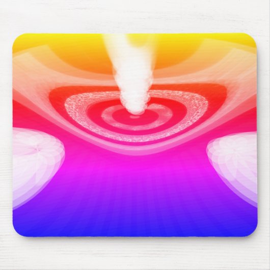 Mooie regenboogkomeet muismat (Voorkant)