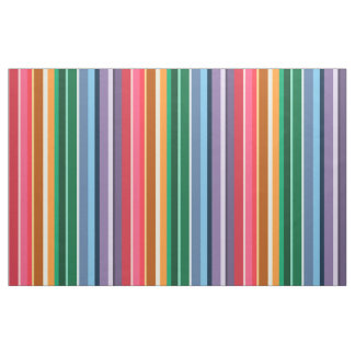 Mooie regenboogstripes stof