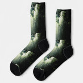 Mooie Regenpatroon Sokken (Links)
