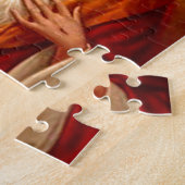 Mooie religieuze heilige hartslag van Jezus afbeel Legpuzzel (Zijkant)