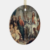 Mooie Religieuze Scene Keramisch Ornament (Rechts)