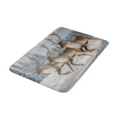 Mooie Rendier Badmat! Badmat (Gekanteld)