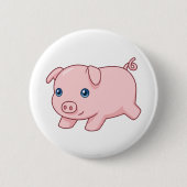 Mooie Rennende Big Ronde Button 5,7 Cm (Voorkant)