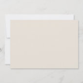 Mooie repetitie dineruitnodigingen kaart (Achterkant)