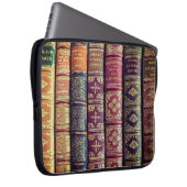 Mooie resultaten oude boeken laptop sleeve (Voorkant Rechts)