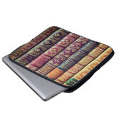 Mooie resultaten oude boeken laptop sleeve (Voorkant onderkant)