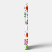 Mooie retro appelpatroon Case-Mate iPhone case (Achterkant / Links)