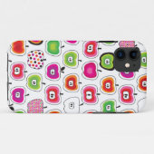 Mooie retro appelpatroon Case-Mate iPhone case (Achterkant (horizontaal))
