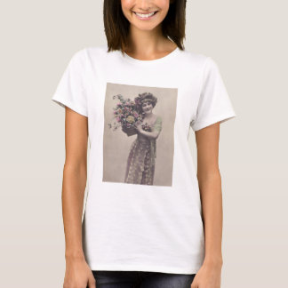 Mooie retro foto t-shirt
