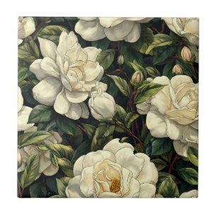 Mooie Retro Gardenia Tegels Voor Huisvloer Tegeltje
