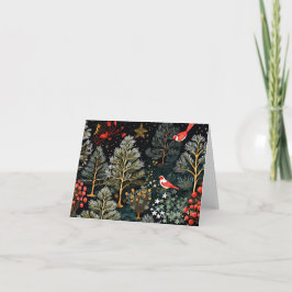 Mooie retro kerst Kaart