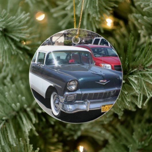 Mooie  retro klassieke Amerikaanse auto Keramisch Ornament (Boom)