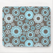 Mooie retro mousepad muismat (Voorkant)