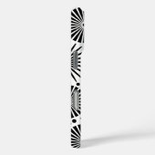 Mooie retro zwart-wit iPhone 3 hoesje (Achterkant / Rechts)