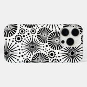 Mooie retro zwart-wit iPhone 3 hoesje (Achterkant (horizontaal))