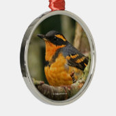 Mooie reuzenhaai in de boom metalen ornament (Rechts)