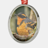 Mooie reuzenhaai in de boom metalen ornament (Links)