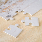 Mooie reuzenhaai in de sneeuw legpuzzel (Zijkant)