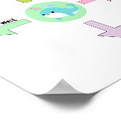 Mooie Richting Baby Nursery Poster (Hoek)