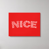 Mooie rijst canvas afdruk (Voorkant)