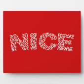 Mooie rijst fotoplaat (Voorkant)