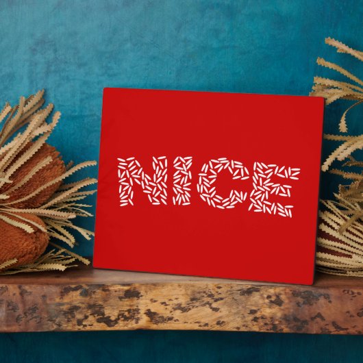 Mooie rijst fotoplaat (Zijkant)